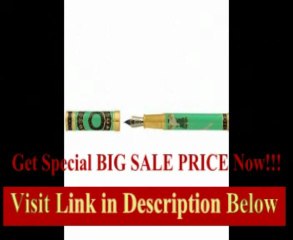 [FOR SALE] David Oscarson End of Days Pistachio Green with Opaque Hard Enamel Fine Fountain Pen