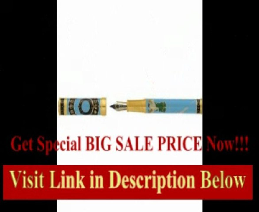 [SPECIAL DISCOUNT] David Oscarson End of Days Sapphire Blue with Opaque Hard Enamel Broad Fountain Pen