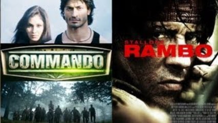 Vidyut Jamwal's 'Commando' Inspired From 'Rambo' ?