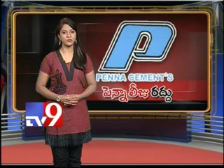 Penna cement lease cancelled