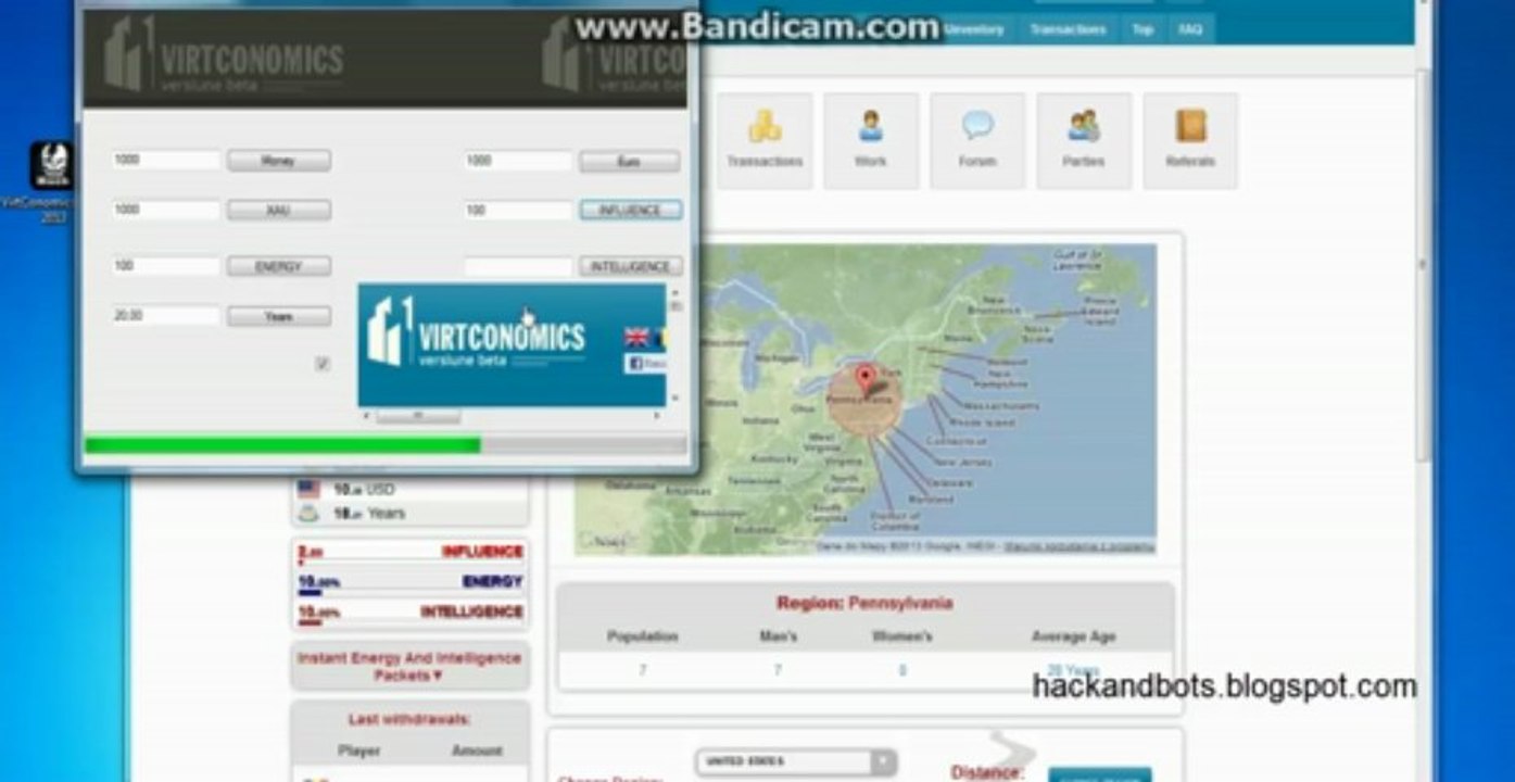 VirtConomics Hack 2013