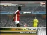2009 (April 15) Arsenal (England) 3-Villareal (Spain) 0 (Champions League)