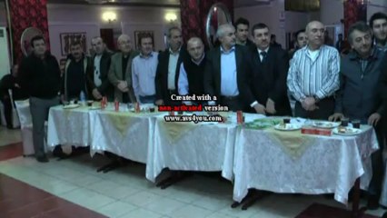 HÜSEYİN AĞCA'NIN PROJE BAZINDA VAAT KONUŞMASI