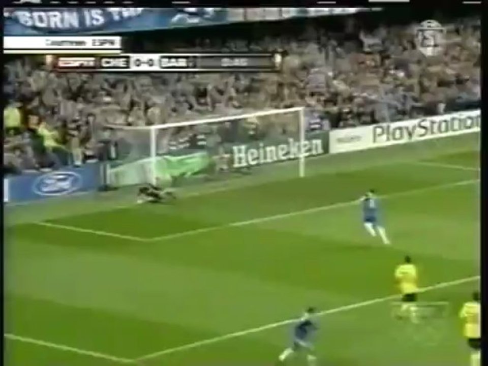 2009 (May 6) Chelsea (England) 1-Barcelona (Spain) 1 (Champions League)