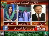 Quaid APML Pervez Musharraf with Fareeha Idress on Waqt Tv  -16 March 2013