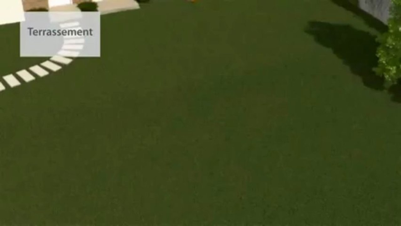 CARON Piscines : Piscine hors-sol en béton ZENDO