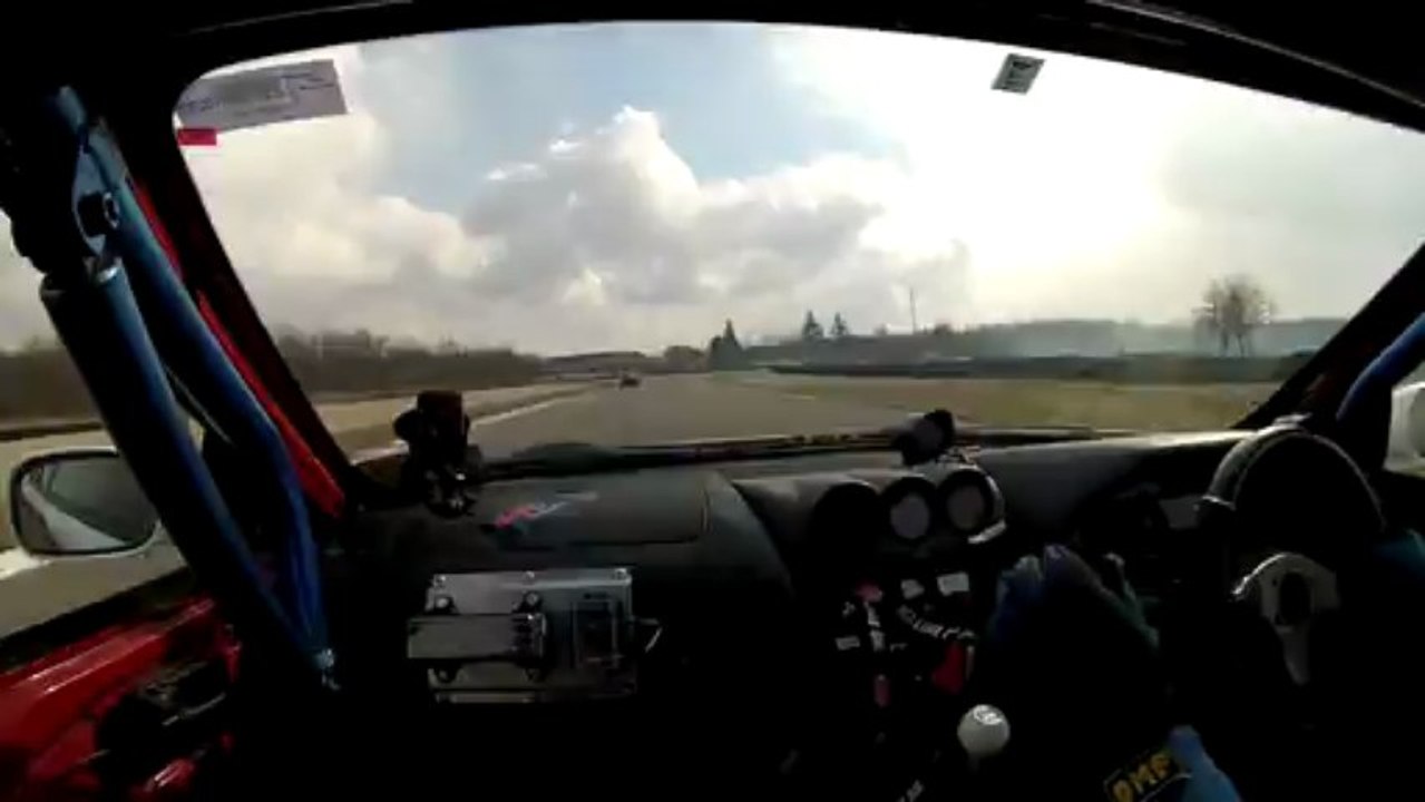 Nissan R34 - D famous - un tour en drift à l'anneau du rhin - 14.03.13