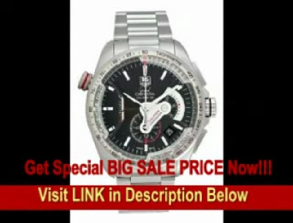 [REVIEW] TAG Heuer Men's CAV5115.BA0902 Grand Carrera Automatic Chronograph Black Dial Watch