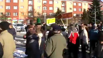 Protest "śmieciowy" w Koszalinie