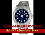 [FOR SALE] Rolex Datejust II Blue Index Dial Fluted 18k White Gold Bezel Oyster Bracelet Mens Watch 116334BLSO