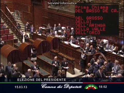 29 Roma - Camera - Segretario (15.03.13)