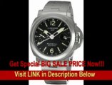 [SPECIAL DISCOUNT] Panerai Men's PAM00297 Luminor GMT Black Dial Watch