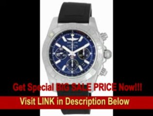 [BEST PRICE] Breitling Men's AB011012/C789 Chronomat B01 Blue Chronograph Dial Watch