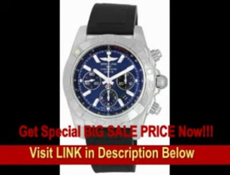 [BEST PRICE] Breitling Men's AB011012/C789 Chronomat B01 Blue Chronograph Dial Watch