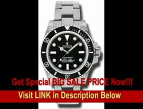 [REVIEW] Rolex Submariner Black Dial Stainless Steel Automatic Mens Watch 114060