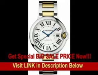 [BEST BUY] Cartier Ballon Bleu Unisex Steel and Gold Watch W6920047
