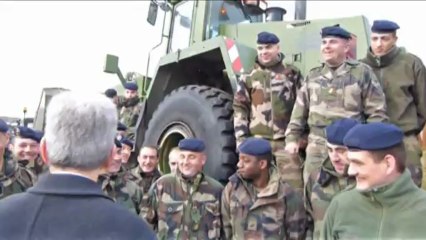 Le préfet de la Manche remercie les militaires