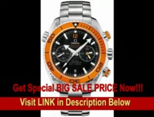 [SPECIAL DISCOUNT] Omega Planet Ocean Chronograph Automatic Orange Bezel Mens Watch