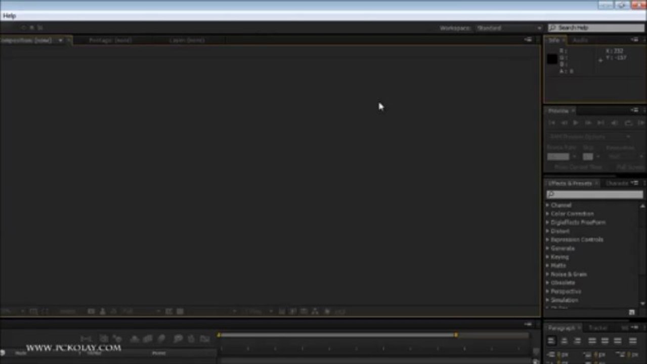 Adope After effect Ders 1