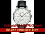 [BEST BUY] IWC Portuguese Chrono Automatic Steel Black Mens Watch IW371401