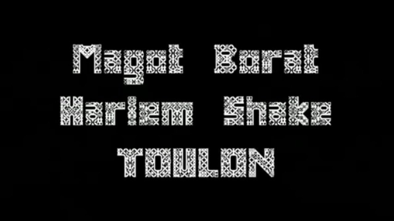 Magot Borat Harlem Shake