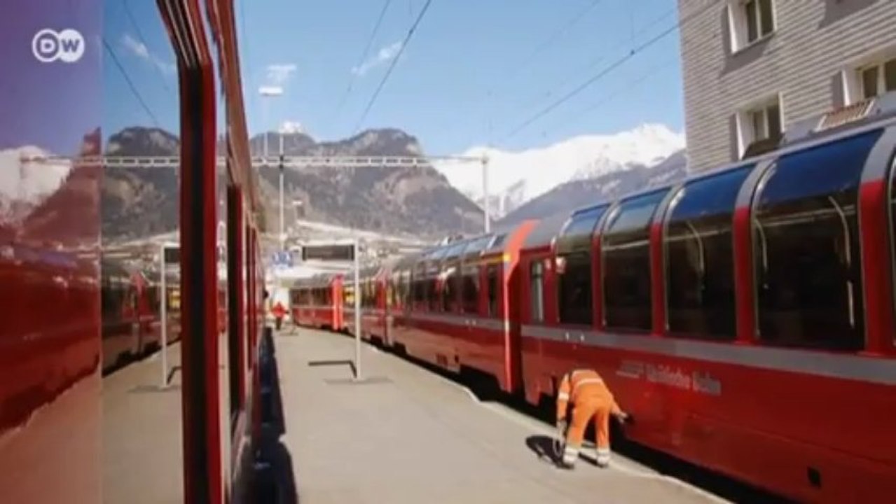 Alpen-Fahrt mit dem Bernina-Express | Euromaxx
