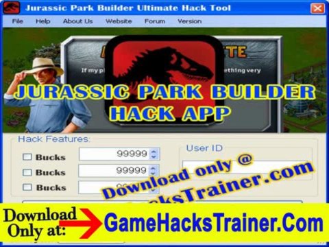 Jurassic Park Builder Hacks for 99999999 Bucks - iOs Functioning Jurassic Park Builder Bucks Cheat
