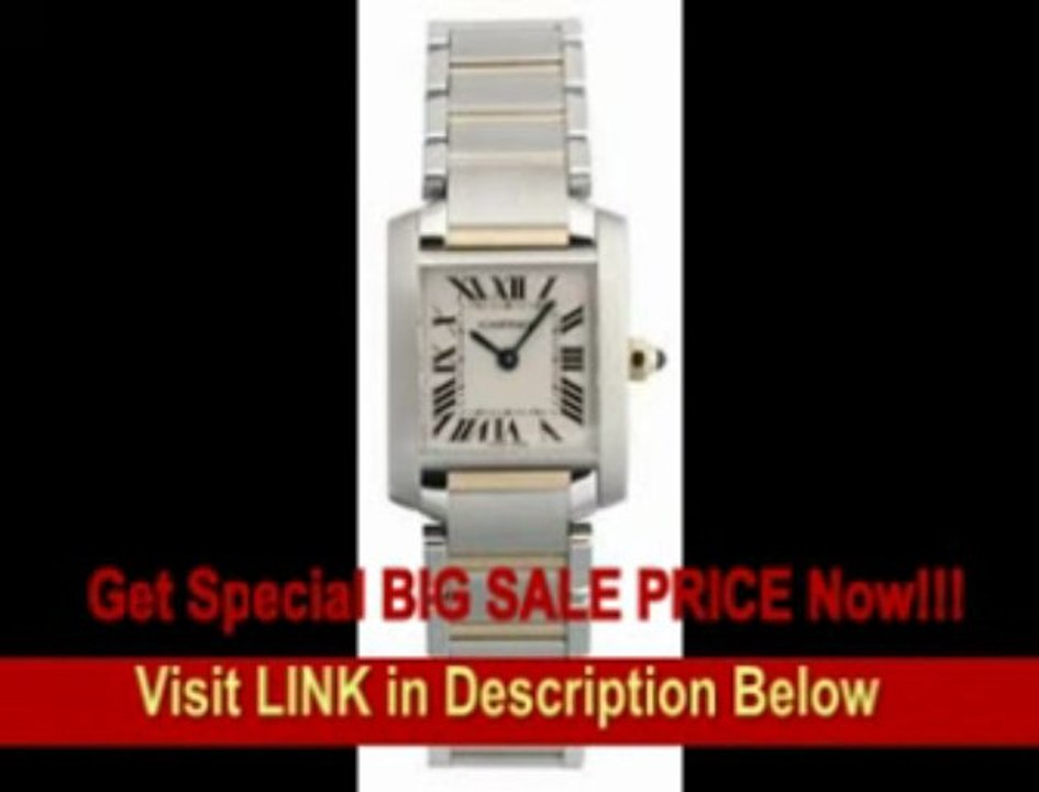 [REVIEW] Cartier Women's W51007Q4 Tank Francaise Stainless Steel and 18K Gold Watch