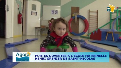 PORTES OUVERTES A L'ECOLE MATERNELLE HENRI GRENIER DE SAINT-NICOLAS