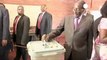 Political leaders vote in poll for a new constitution in...