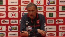 Conférence de presse Le Mans FC - Nîmes Olympique : Denis ZANKO (LEMANS) - Victor ZVUNKA (NIMES) - saison 2012/2013