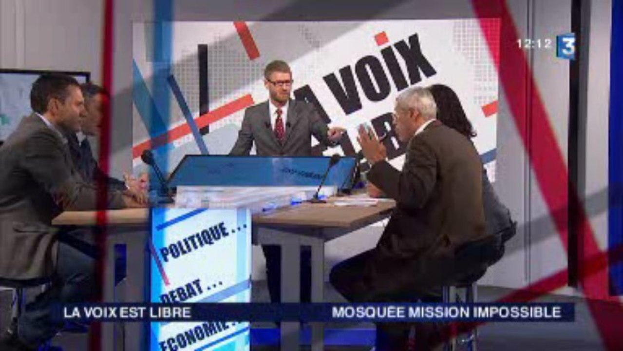 DEBAT SUR LA GRANDE MOSQUEE - LA VOIX EST LIBRE - FRANCE 3 - SAMEDI 16 MARS 2013 - (2ème PARTIE)
