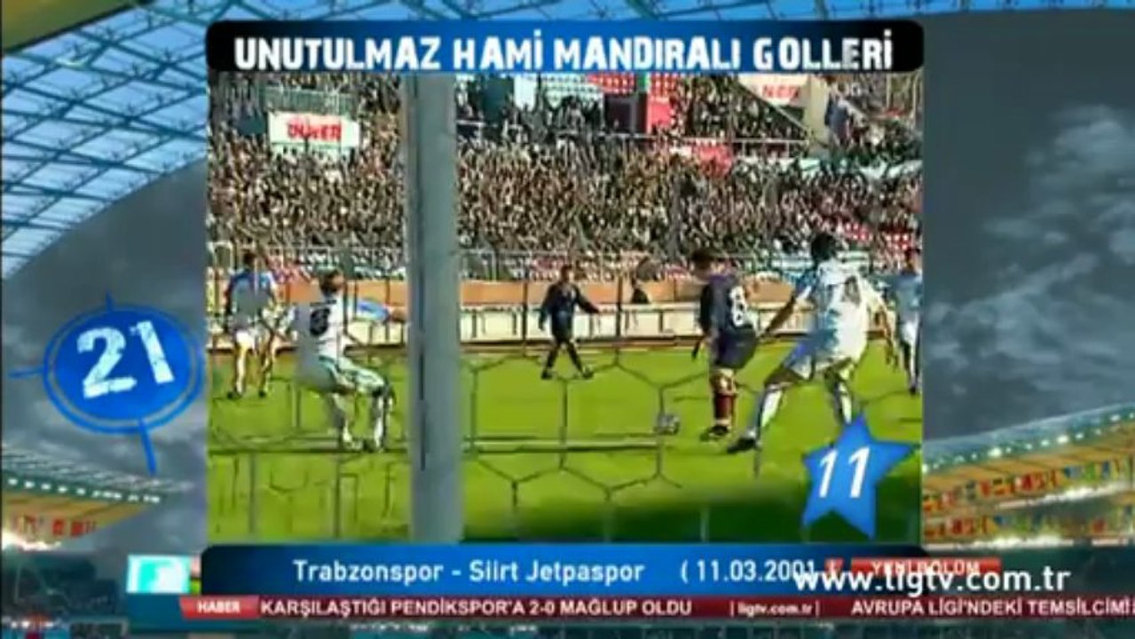 HAMİ MANDIRALI'DAN MÜTHİŞ 21 GOL