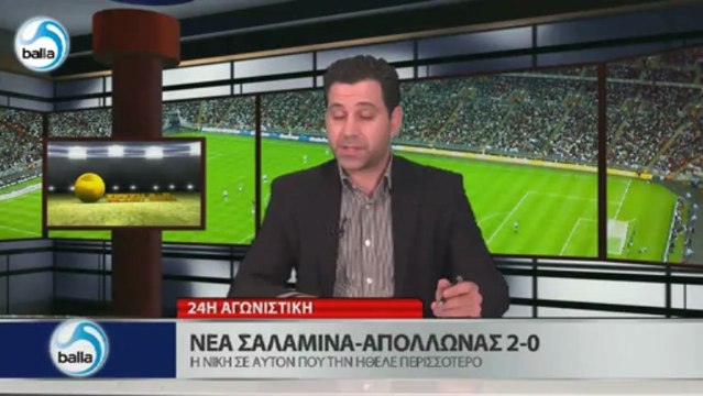 Χρυσή Balla: 24η αγωνιστική Analysis