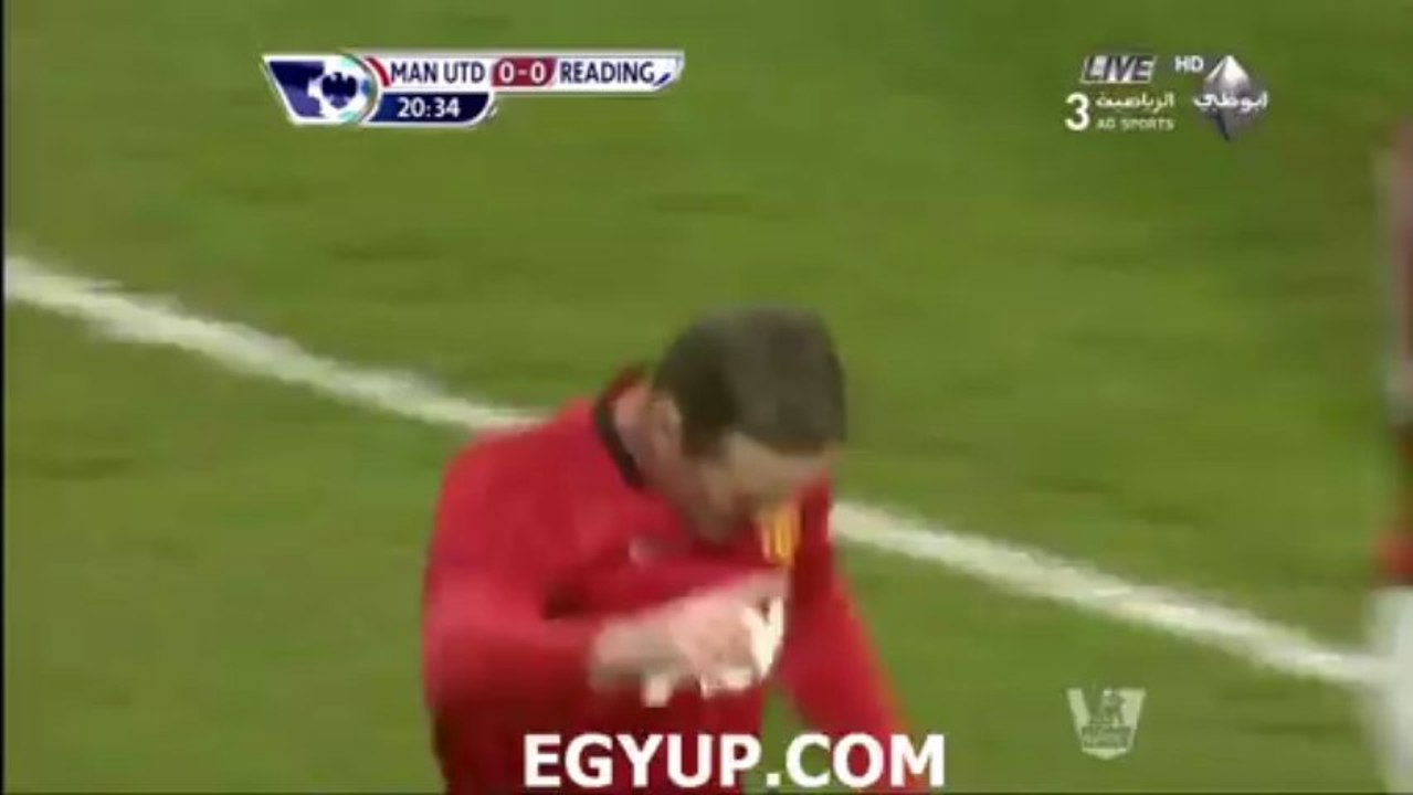 أهداف مانشستر يونايتد وريدينج 16/3/2013