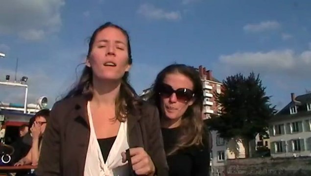 anniversaire Marcos 10 :passage devant le parlement wallon