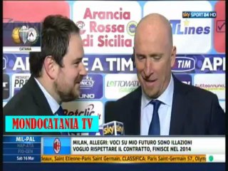 Maran post Catania-Udinese 3-1 ***16 marzo 2013***
