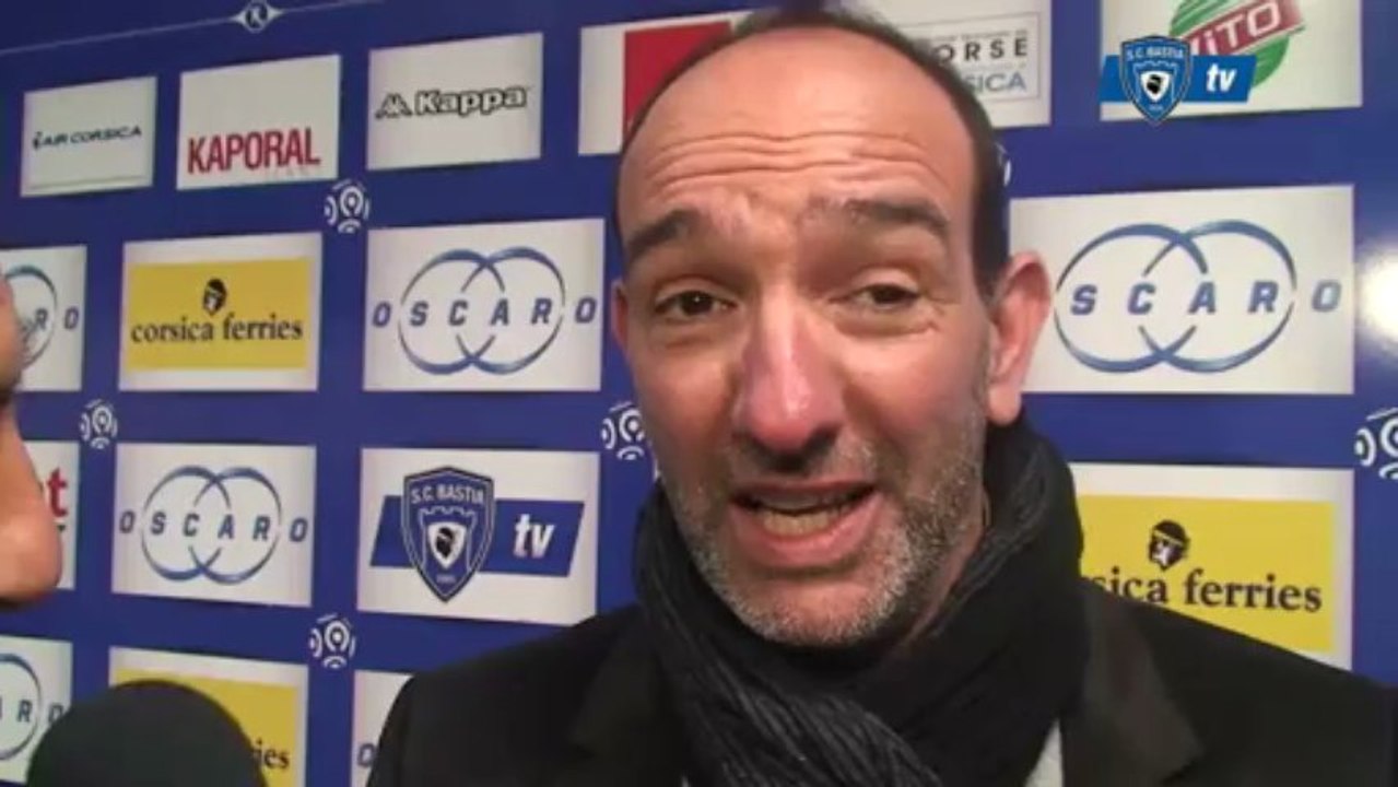 L1 / 2012-13 : Bastia 4-1 Lyon : Réaction de PM Geronimi