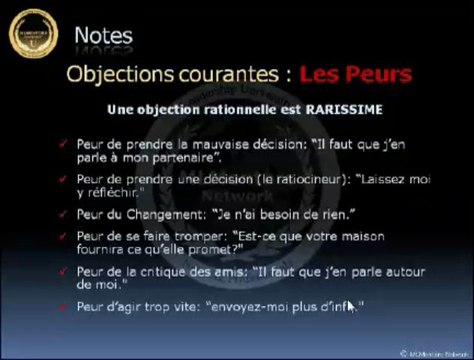 Gérer les Objections