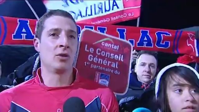 Aurillac-Oyonnax : 23-22 - J24 - Saison 2012-2013