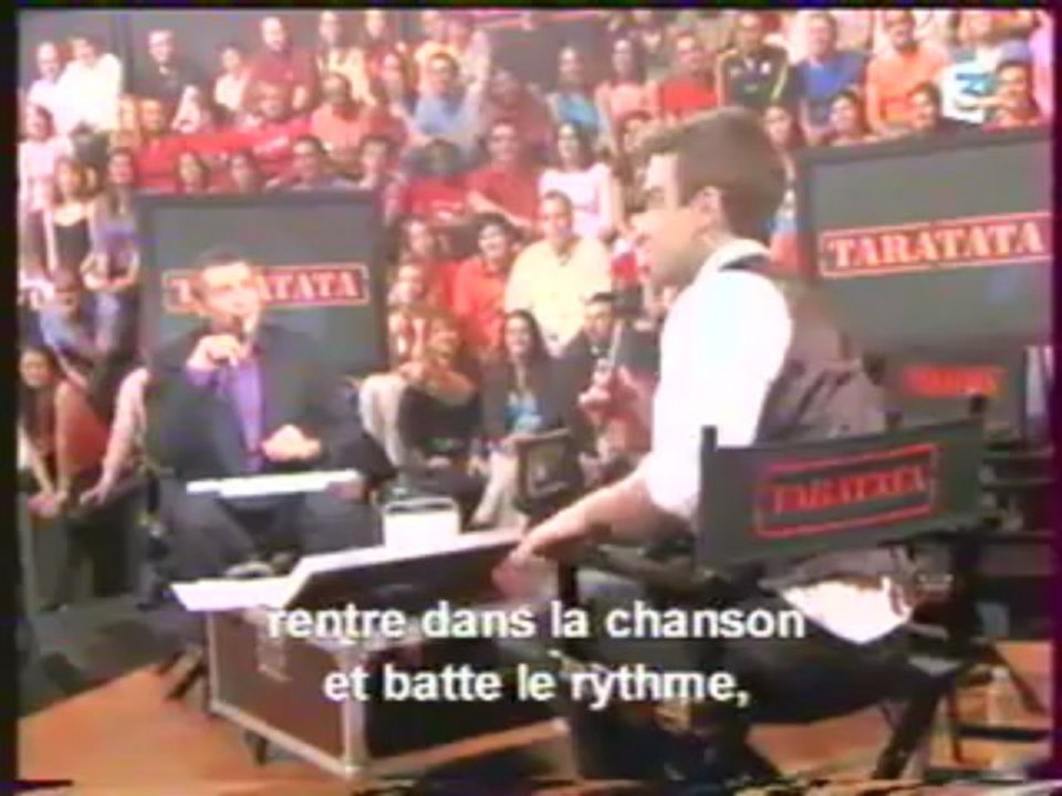 Taratata avec Robbie Williams - Dec 05