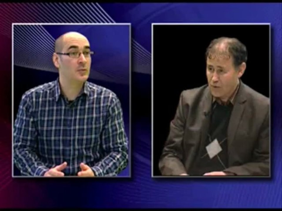 Noufel Bouzeboudja invité de l'écrivain Youcef Zirem à BRTV - émission - graffiti - vidéo