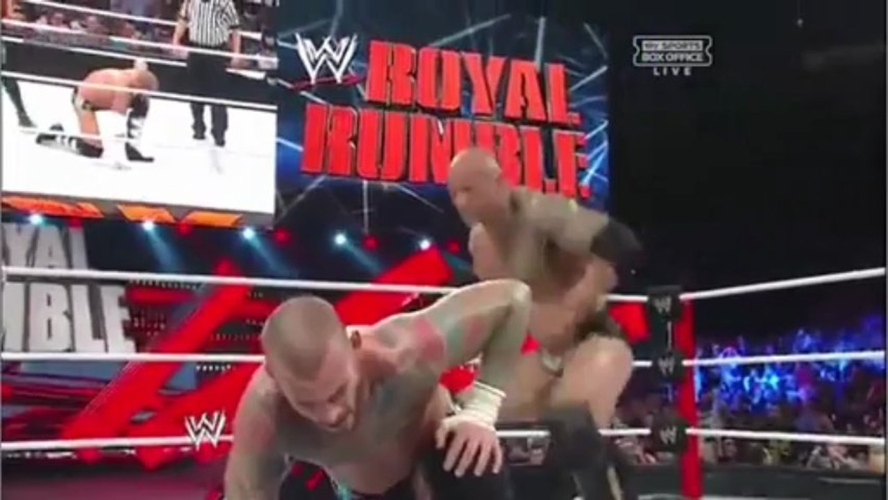 Cm Punk vs The Rock WWE Championship - Royal Rumble 2013 En Español Latino HD