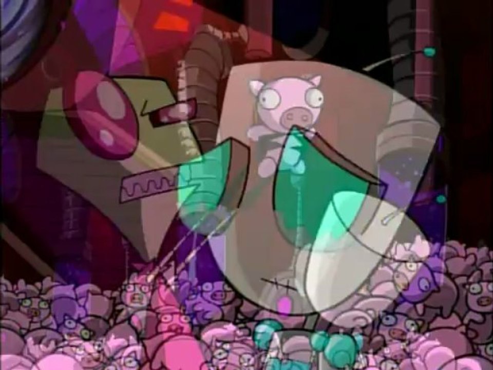 Invasor Zim 15  Porco de Borracha Muito Muito Malvado