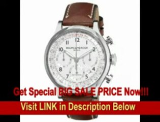 [REVIEW] Baume & Mercier Men's 10000 Capeland Silver Chronograph Dial Watch
