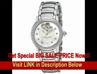 [BEST PRICE] Frederique Constant Women's FC310DHB2PD6B Double Heart Beat Double Heart Beat Ladies Diamond Watch Watch