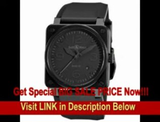 [BEST BUY] Bell & Ross Men's BR-03-92-PHANTOM Aviation Black Dial Watch Watch