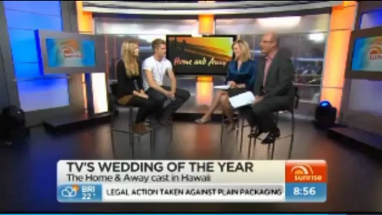 Samara & Luke On "Sunrise"