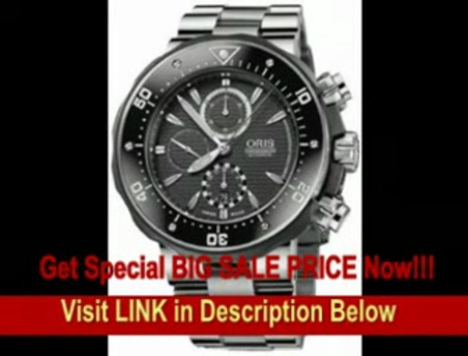 [FOR SALE] Oris Men's 674 7630 7154MB Prodiver Chronograph Set Watch