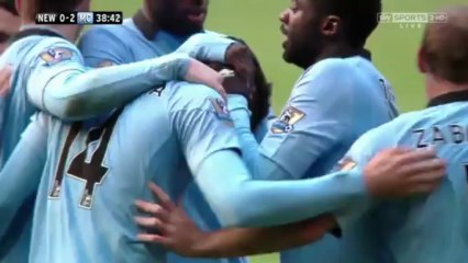 David Silva vs Newcastle (A) 2012-2013 EPL HD